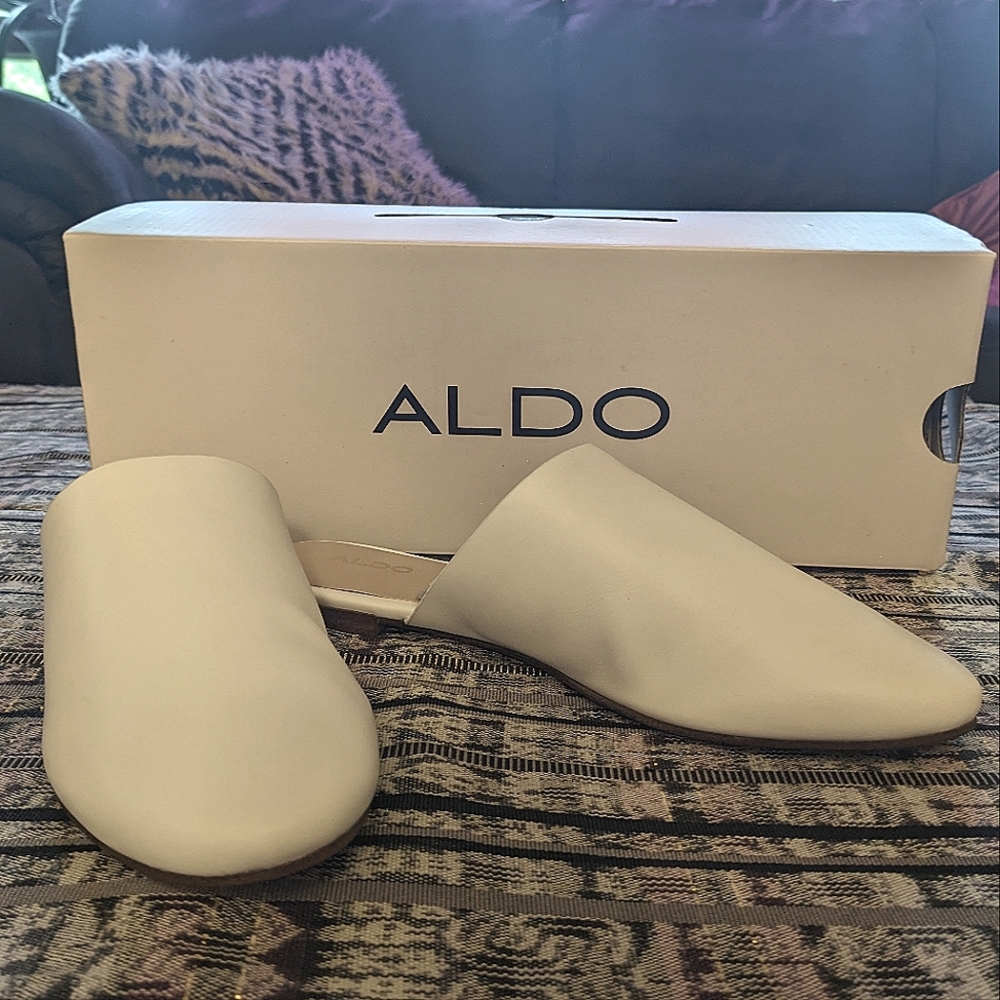Aldo Leather Mules